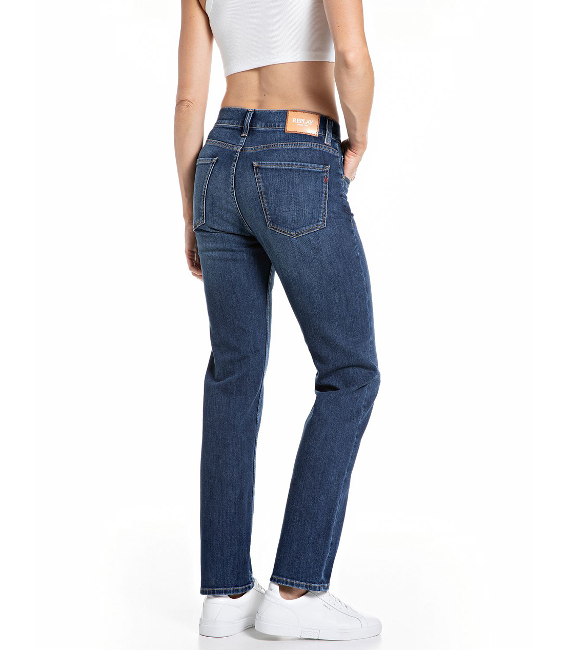 ストレート MAIJKE ストレッチデニム 詳細画像 ダークブルー 2